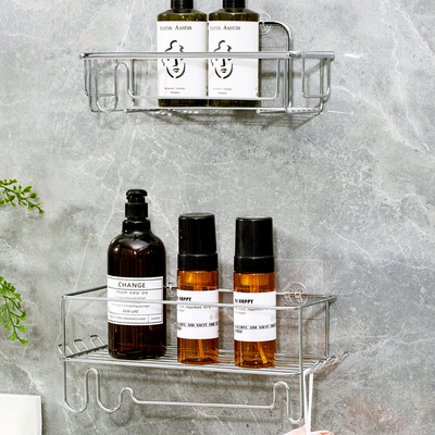 kaufen Einzelstufige Metallbadezimmer Dusche Caddy Handtuchlagerregal Schrauben Einfügungstyp Online-Herstellung