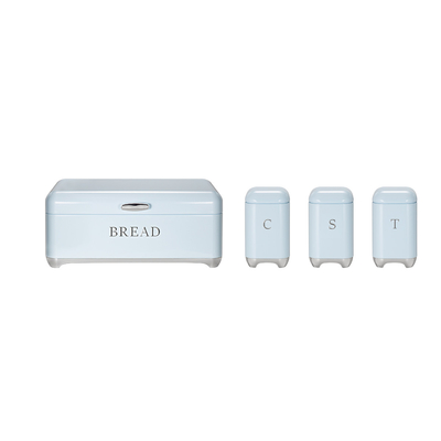 kaufen Metall Brotbehälter Set Crown-Serie Küchen-Organisator für die multifunktionale Speicherung von Brot Tee Kaffee Online-Herstellung