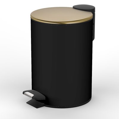 kaufen Bequeme Rollende Abdeckung Fußpedalbehälter 3L/5L/8L/12L/20L/30L Edelstahlmülltonne für hygienische Müllentsammlung Online-Herstellung