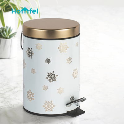 kaufen Rollende Abdeckung Typ 3L/5L/8L/12L/20L/30L Edelstahl Fußpedalbehälter für nachhaltige Entsorgung von Abfällen Umweltschonendes Design Online-Herstellung