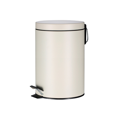 kaufen Rollende Abdeckung Typ Fußpedalbehälter Edelstahlmüllbehälter für 3L/5L/8L/12L/20L/30L SS Rundbehälter Online-Herstellung