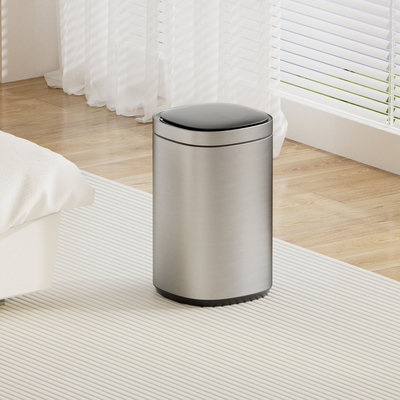 kaufen 30L Satin Edelstahl Smart Sensor Behälter für den Haushalt mit berührungslosem Bewegungssensor und automatischem Öffnen Online-Herstellung