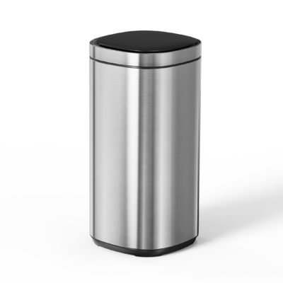 kaufen 12L 30L 40L 50L Großkapazitäts-Haushalt aus Edelstahl Smart Sensor Automatischer Mülleimer mit Batterie Online-Herstellung