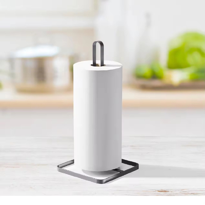 kaufen Freistehender Toilettenrollenhalter Papier-Gewebe-Storage-Stand Halter für Badezimmer-Stand-Küchen-Papiertücherhalter Online-Herstellung