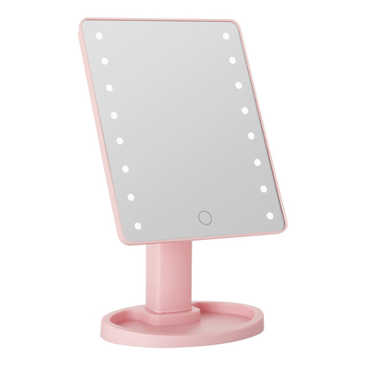 kaufen Freistehende rechteckige Arbeitsplatte mit Led-Make-up Spiegel mit Vanity-Tray Online-Herstellung
