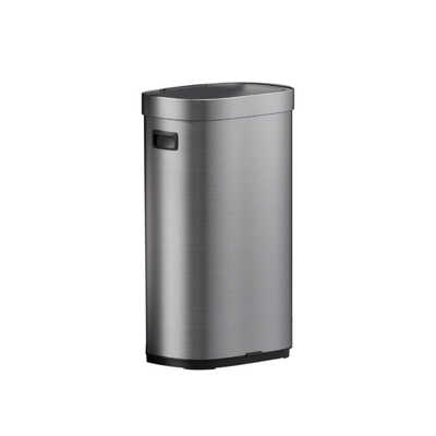 kaufen Berührungsloser Mülleimer für automatische Mülleimer 80L Edelstahl Smart Sensor Mülleimer Wohnzimmer Online-Herstellung