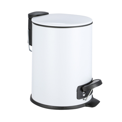 kaufen Fußpedalstruktur 3L/5L/12L/20L/30L BSCI Haushaltspedalbehälter Rundes Edelstahlmüllcontainer mit dünnem Deckel Online-Herstellung