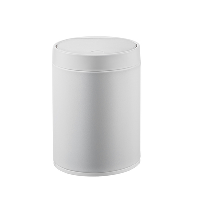 kaufen 3L Edelstahl Desktop Touch Top Müllcontainer rund mit Rollende Abdeckung Online-Herstellung