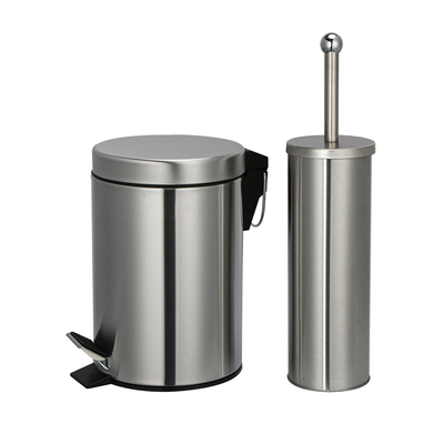 Nachhaltiger Stil Rollende Abdeckung Typ 3L/5L/8L/12L/20L/30L SS Runder Mülleimer mit Fußpedal aus Edelstahl