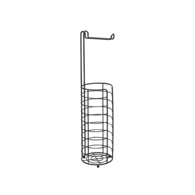 Badezimmerlager Eisendrahtregal Toilettenrollenhalter Pulverbeschichtung Chrom