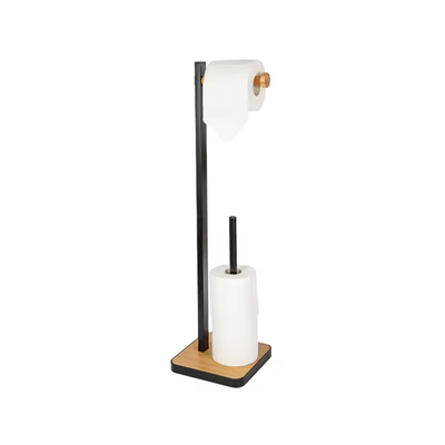 Badezimmer Toilettenpapierhalter mit Bambus-Basis
