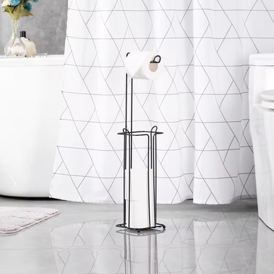 Badezimmer Standpapier Dispenser Toilettenpapier Rollen Aufbewahrung Regal Toilettenpapierhalter