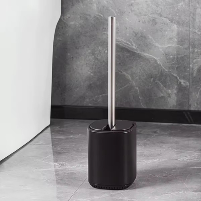 Mode Stahl Toilettenreinigungsbürste und -halter mit modernem Design