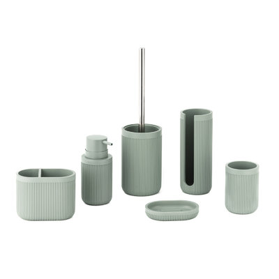 Badezimmerzubehör Set Schaumspender Seife Spender Zahnbürste Halter Seife Schüssel