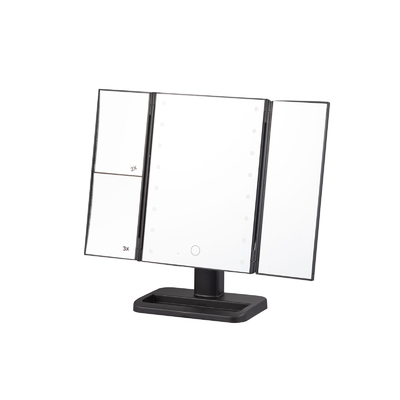 Aufklappbare LED-Make-up-Spiegel 5 mm 6 mm Dicke