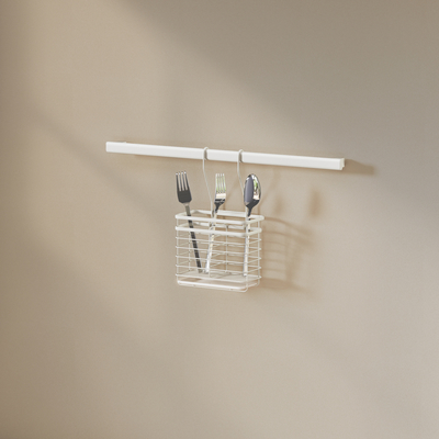 Besteckhalter Wandmontierter Küchenorganisator Set Perfekte Lösung für kleine Küchen