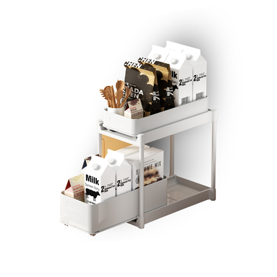 Küchenlager aus Edelstahl 1 kg Menge 2 Behälter