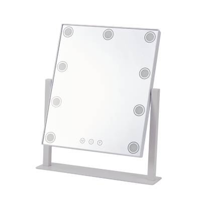 Rechteck verstellbares intelligentes Led-Licht Arbeitsplatte Make-up Spiegel